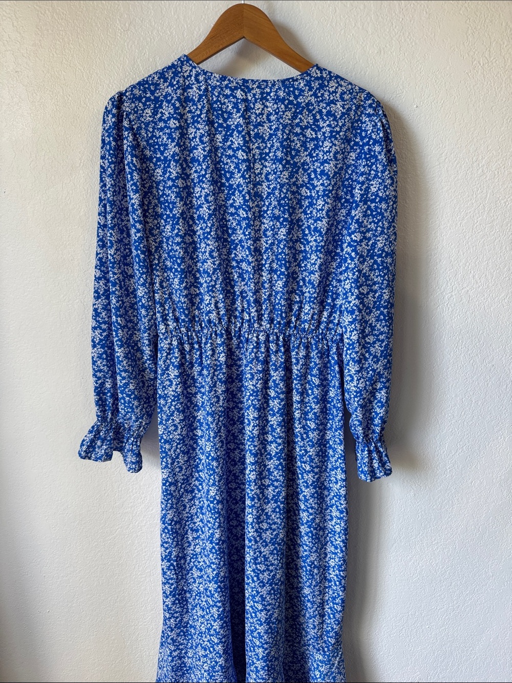 BTFBM Blue Floral Dress - Picture 5 of 6